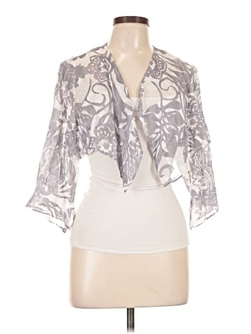 Alex Evenings 3/4 Sleeve Blouse (view 1)