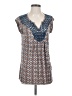 Daniel Rainn Blue Short Sleeve Blouse Size S - photo 1