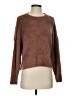 Abercrombie & Fitch Solid Brown Pullover Sweater Size S - photo 1