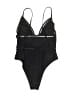 TOBI Floral Black One Piece Swimsuit Size S - photo 2
