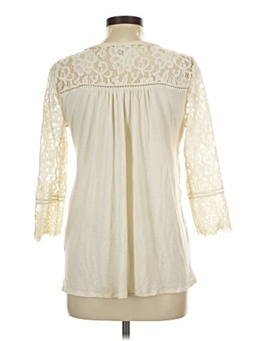 Lucky Brand 3/4 Sleeve Blouse (view 2)