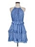 Lulus 100% Rayon Blue Cocktail Dress Size M - photo 1