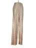 Papermoon Metallic Gold Casual Pants Size S - photo 1