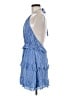 Lulus 100% Rayon Blue Cocktail Dress Size M - photo 5