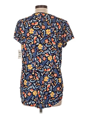 Style&Co Short Sleeve Blouse (view 2)