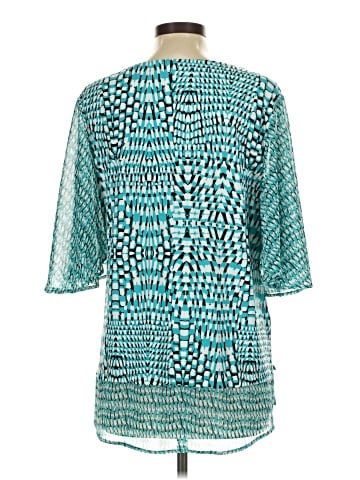 JM Collection 3/4 Sleeve Blouse (view 2)
