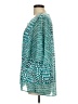 JM Collection Teal 3/4 Sleeve Blouse Size L - photo 5
