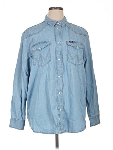 Wrangler Jeans Co Long Sleeve Button-Down Shirt (view 1)
