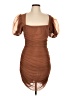Missguided Brown Cocktail Dress Size 10 - photo 1