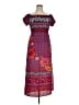 Monteau Paisley Purple Casual Dress Size L - photo 1