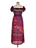 Monteau Paisley Purple Casual Dress Size L - photo 2