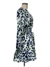 Qed London 100% Polyester Blue Kimono Size 8 - photo 4