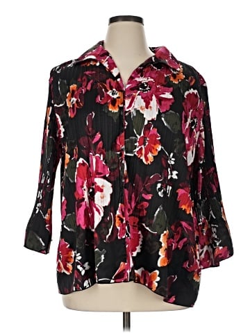 Jaclyn Smith 3/4 Sleeve Blouse (view 1)