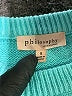 Philosophy Republic Clothing Stripes Teal Pullover Sweater Size S - photo 7