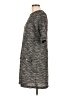 Ginger G. Tweed Gray Casual Dress Size L - photo 5
