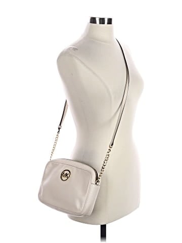 MICHAEL Michael Kors Leather Crossbody Bag (view 2)