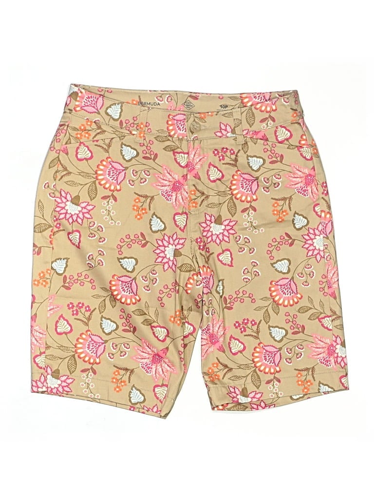 Pre-owned St. John's Bay Khaki Shorts In Tan