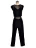 Express Outlet Solid Black Jumpsuit Size 2 - photo 1
