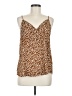 Mine 100% Polyester Brown Tank Top Size M - photo 1