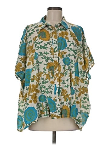 Natural Life 3/4 Sleeve Blouse (view 1)