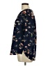 Fun2Fun Floral Blue 3/4 Sleeve Blouse Size L - photo 5