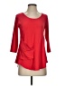 Sympli Red 3/4 Sleeve Top Size 4 - photo 1