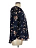 Fun2Fun Floral Blue 3/4 Sleeve Blouse Size L - photo 4