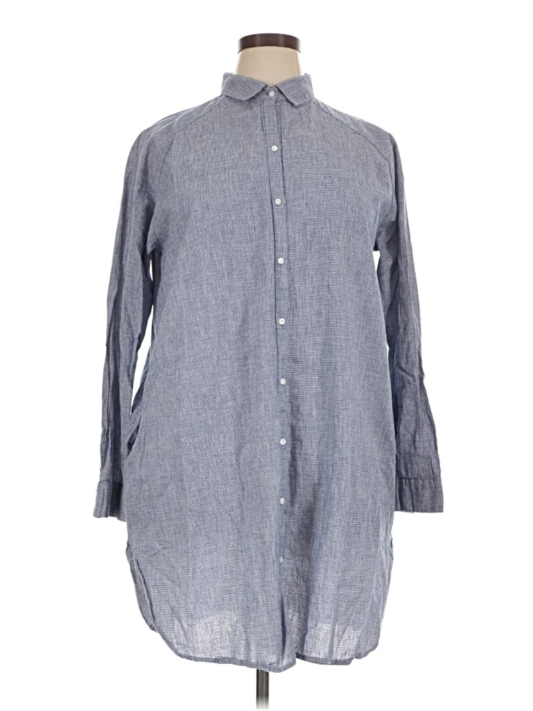 Pre-owned Barbour Long Sleeve Button Down Shirt In Gray