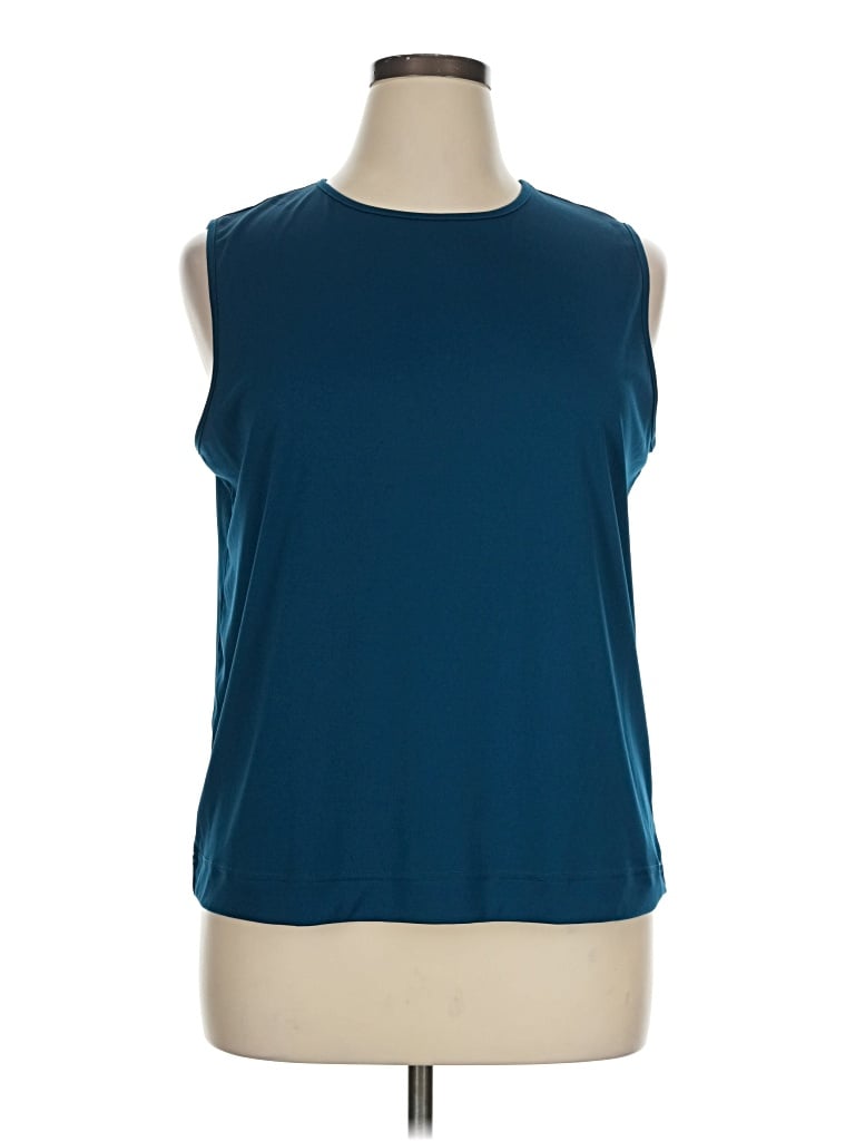 Pre-owned Cj Banks Sleeveless T-shirt In Blue