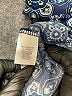 Dana Buchman Blue 3/4 Sleeve Blouse Size M - photo 8