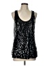 Express Black Sleeveless Blouse Size L - photo 1