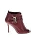 MICHAEL Michael Kors 100% Leather Burgundy Ankle Boots Size 5 - photo 1