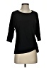 Joseph Ribkoff Black 3/4 Sleeve Top Size 4 - photo 1