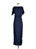 Unbranded Solid Blue Casual Dress Size M - photo 1