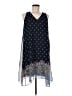 Cato 100% Polyester Paisley Blue Casual Dress Size M - photo 1