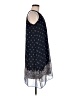 Cato 100% Polyester Paisley Blue Casual Dress Size M - photo 4