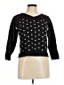Rebecca Minkoff 100% Cotton Polka Dots Black Pullover Sweater Size M - photo 1