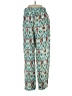 Zara Print Teal Casual Pants Size XS - photo 2
