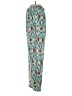 Zara Print Teal Casual Pants Size XS - photo 5