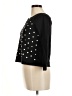 Rebecca Minkoff 100% Cotton Polka Dots Black Pullover Sweater Size M - photo 5