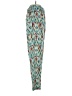 Zara Print Teal Casual Pants Size XS - photo 4