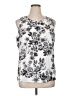Van Heusen 100% Polyester Silver Sleeveless Blouse Size XL - photo 1