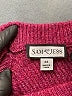 Sam and Jess Burgundy Pullover Sweater Size XS - photo 7
