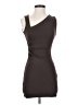 Zara Solid Brown Cocktail Dress Size S - photo 1