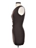Zara Solid Brown Cocktail Dress Size S - photo 5
