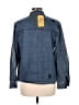 Alfred Dunner Floral Blue Denim Jacket Size 8 (petite) - photo 2