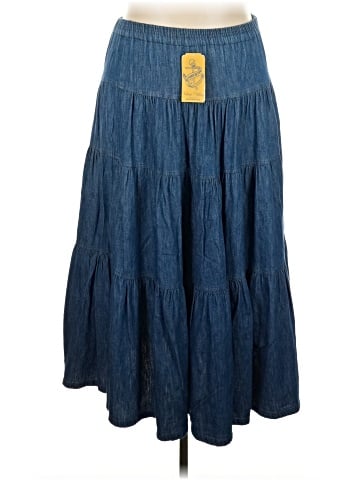 Unbranded Denim Skirt (view 1)
