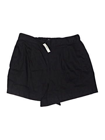 Madewell Clean Pull-On Shorts in Linen-Cotton (view 1)