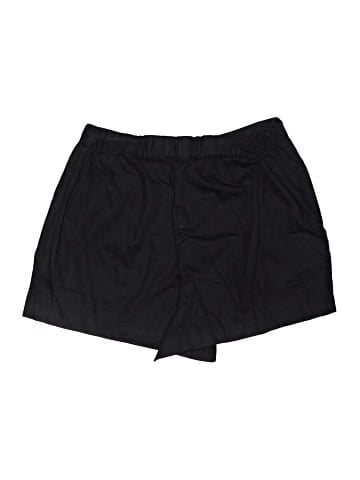 Madewell Clean Pull-On Shorts in Linen-Cotton (view 2)