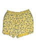 Caslon Print Yellow Shorts Size 2X - photo 1